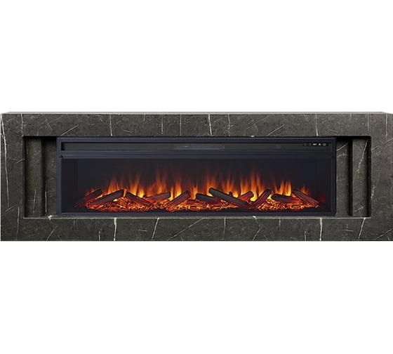 Изображение товара Каминокомплект Royal Flame Line разборный sft (stone touch) портал и очаг vision 60 log led 64953675