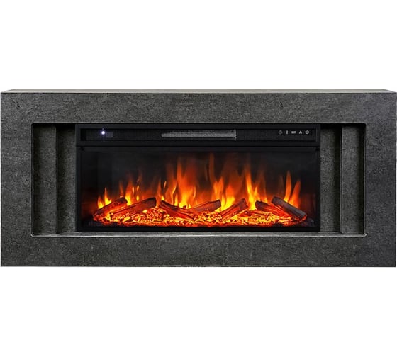 Изображение товара Каминокомплект Royal Flame Line разборный (dark grey) и vision 42 log led 64954154