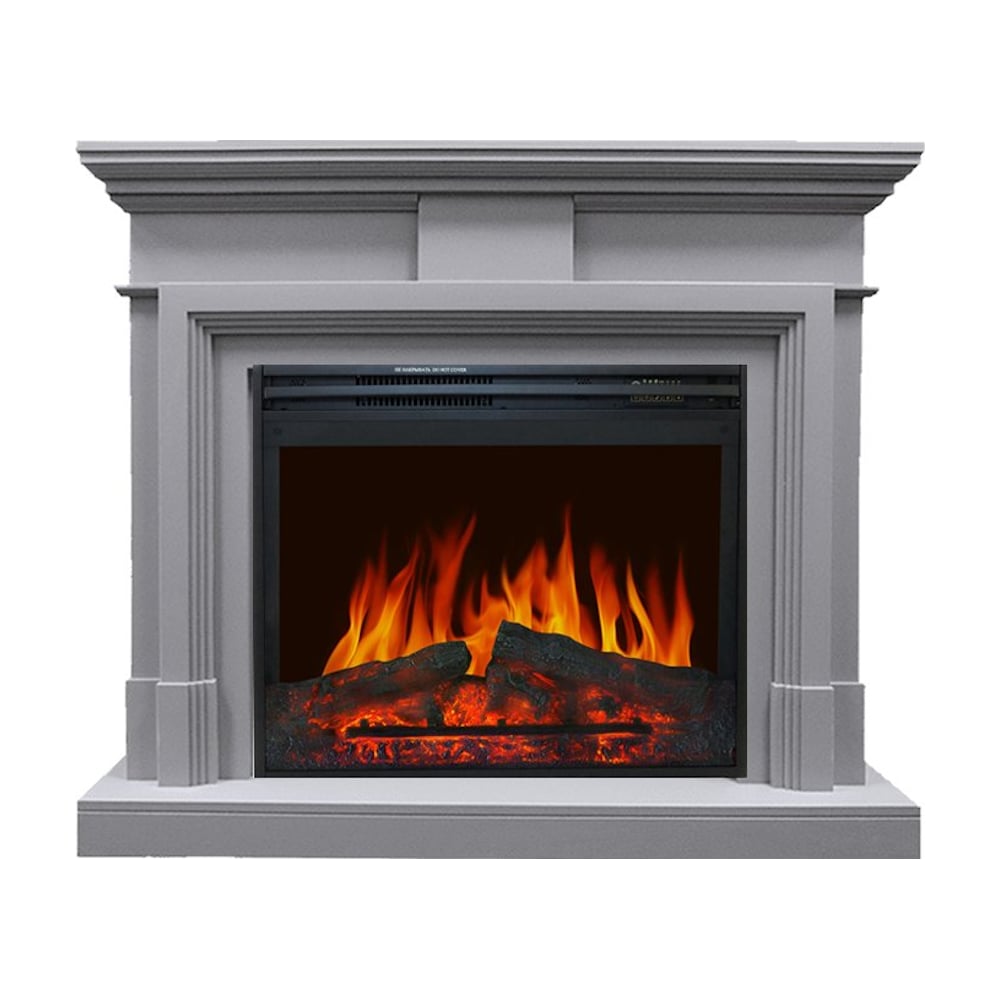 Изображение товара Каминокомплект Royal Flame Coventry (grey) с эффектом живого огня и дистанционным управлением