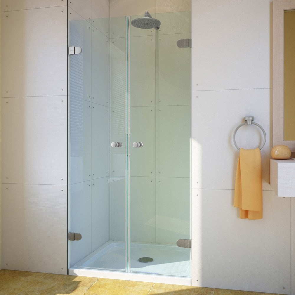 Изображение товара Дверь в душевую нишу GuteWetter 95x190 см, закаленное стекло 6 мм