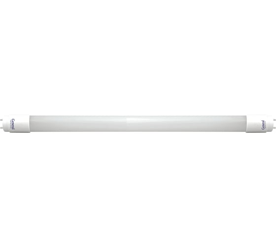 Изображение товара Лампа светодиодная General Lighting Systems GLT8F-600-10-4000-M, 10Вт, 840Лм, 230В, цоколь G13, колба Т8 (трубка), 600х28мм, 4000К - нейтральный белый свет 654200