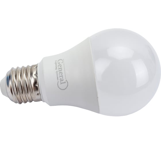 Изображение товара Лампа светодиодная General Lighting Systems GLDEN-WA60-14-230-E27-4500, 14Вт, 1050Лм, 230В, цоколь E27, колба А60 (груша), 4500К - нейтральный белый свет 637100