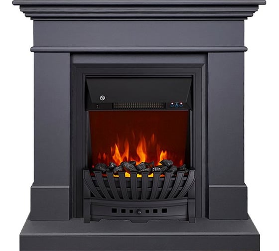 Изображение товара Каминокомплект Royal Flame Сalifornia std sft (graphite grey) разборный портал и очаг aspen black 64953806