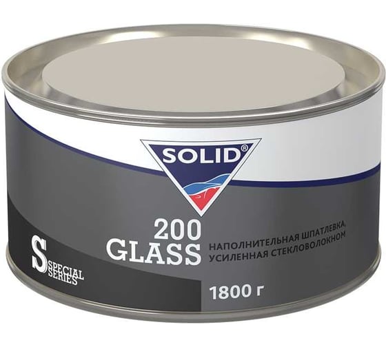 Изображение товара Наполнительная шпатлевка, усиленная стекловолокном Solid 200 GLASS 1800 гр 245.01800