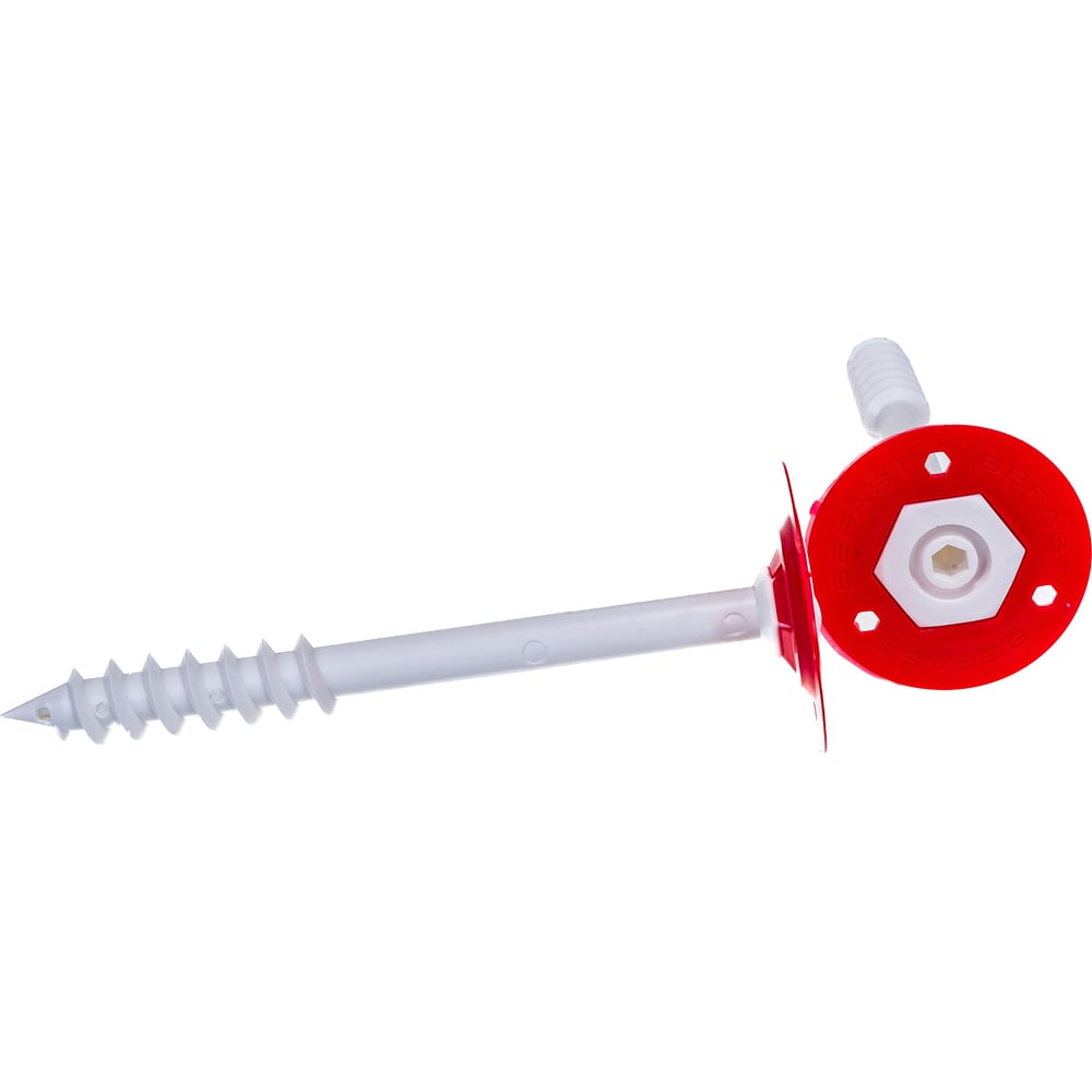 Изображение товара Шуруп для ЭППС BEFAST 18x230 мм, 65 шт., диск-рондоль и насадка в комплекте