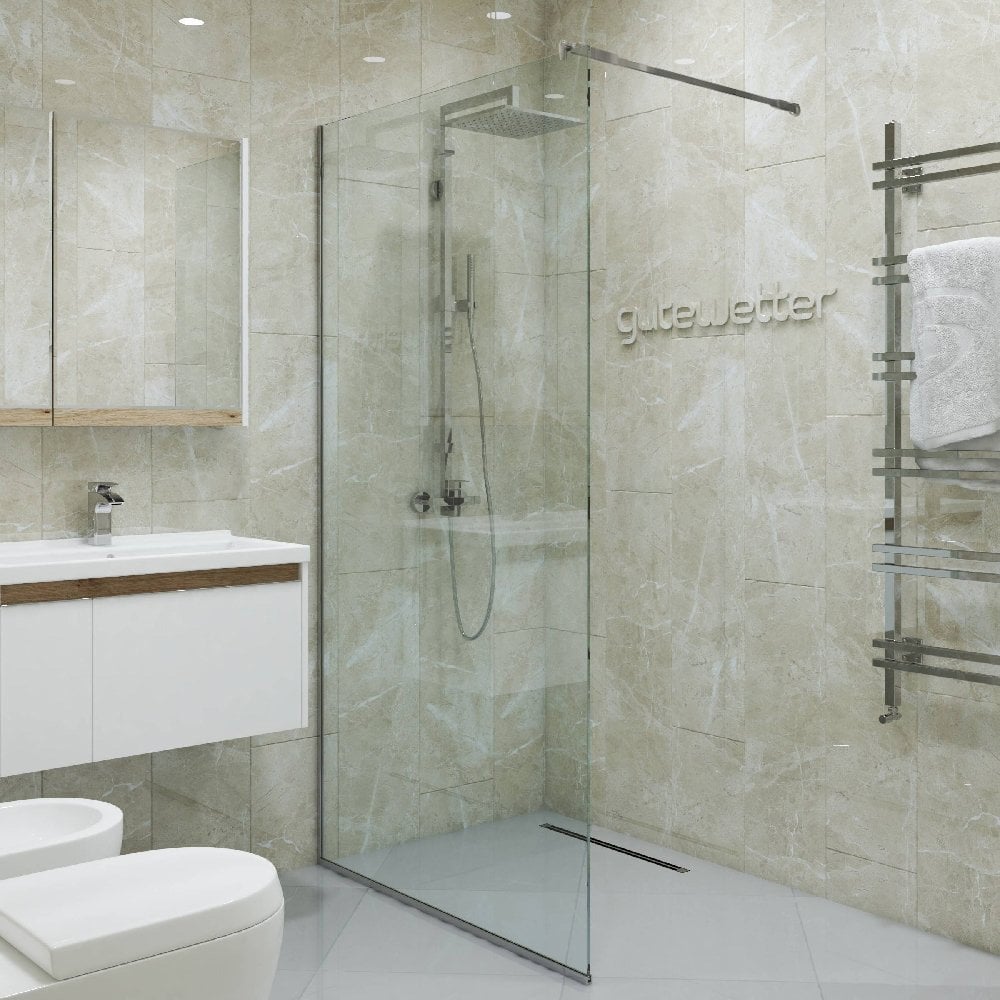 Изображение товара Душевая перегородка GuteWetter gwmpgl010 90x220 см из закаленного стекла