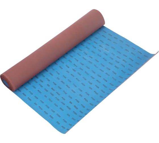 Изображение товара Шкурка водостойкая на тканевой основе (1х20 м; P220) MATRIX 75295