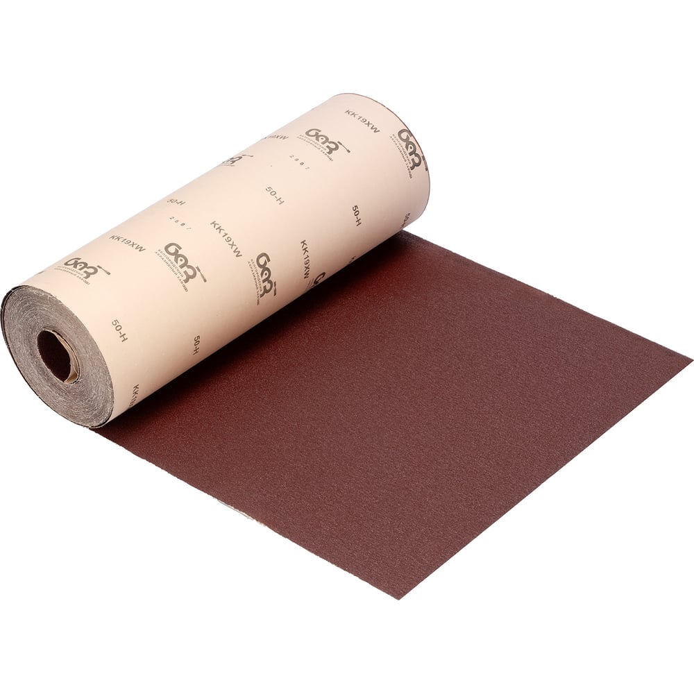 Изображение товара Шкурка тканевая №50 зернистость 36, рукав 30 м, 775 мм