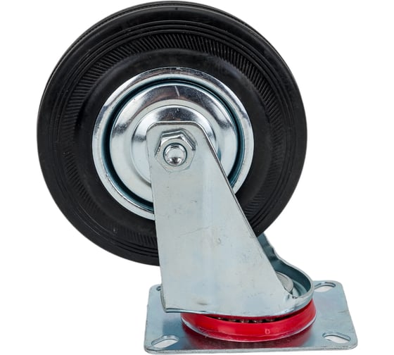 Изображение товара Колесо поворотное 125 мм крепление  платформенное СИБРТЕХ 68716