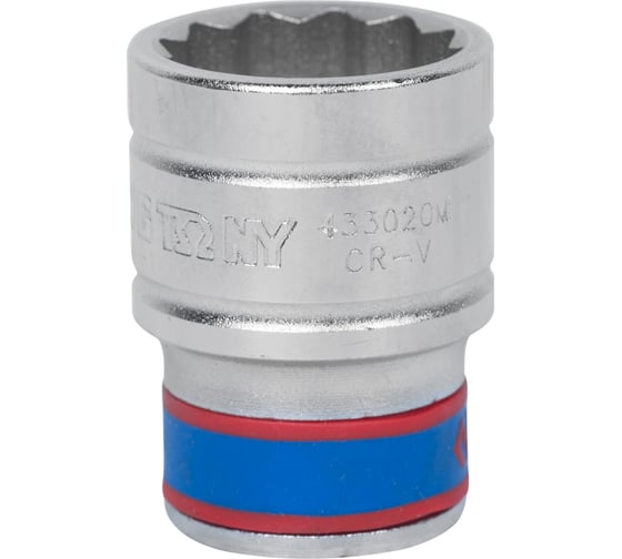 Изображение товара Головка торцевая (1/2; 20х38 мм) KING TONY 433020M