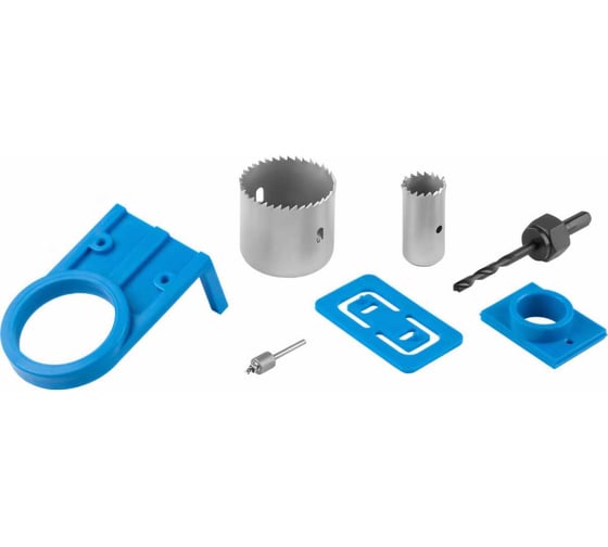 Изображение товара Набор для врезания замков ЭКСПЕРТ (7 шт; 25 мм; 54 мм) Зубр 2954-54-H7