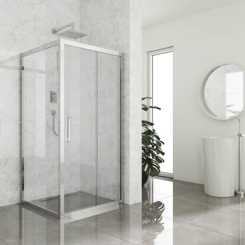 Изображение товара Душевой уголок GuteWetter gwmpkb019s 100x100x200 см хромированный