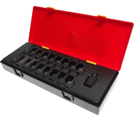 Изображение товара Набор головок торцевых ударных 3/8 в кейсе 19 шт JTC JTC-K3191
