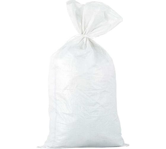 Изображение товара Мешок 105х55 см, белый, терморез, высший сорт, 100 шт FORT 00501442590