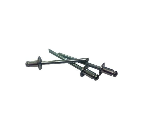 Изображение товара Заклепка вытяжная Госкреп ал./ст. 4,0x12 100 шт. 8-0010610