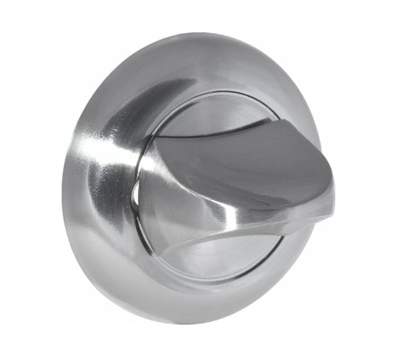 Изображение товара Поворотная кнопка DOORLOCK DL TK07/8/45 SN матовый никель, для задвижек, шпиндель 8x45 мм 73364