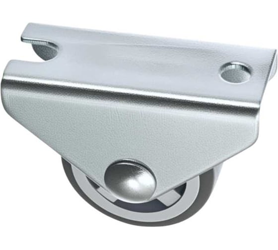 Изображение товара Неповоротное колесо Brante 30 мм на площадке серая рез NF-05 104113