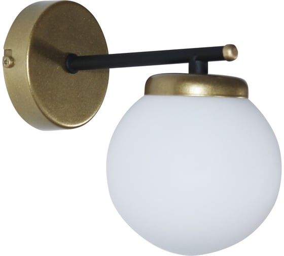 Изображение товара Светильник настенный ЭЛЕТЕХ Злата 511 черн.зол. (Плафон 8728) НББ 01-25-101 G9 [ИМ]1005405282