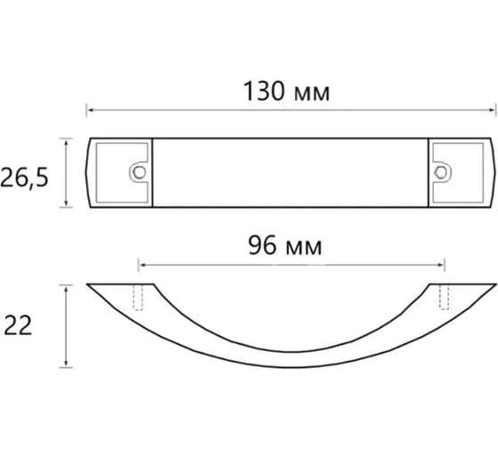 Изображение товара Ручка-скоба Inred IN.01.1113.96.SC матовый хром 102177