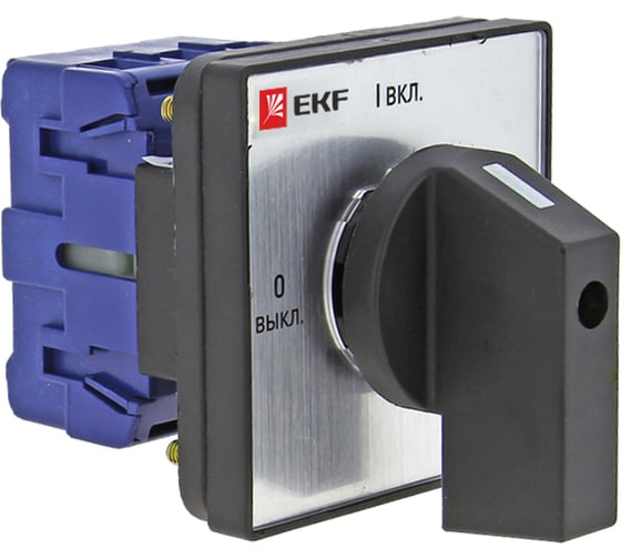 Изображение товара Кулачковый переключатель EKF ПК-2-13 PROxima, 63А, 3P, ВКЛ-ВЫКЛ SQpk-2-13-63