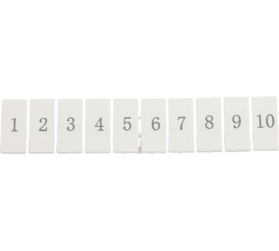 Изображение товара Маркеры для JXB-ST 2,5 с нумерацией 1-10 EKF PROxima 100 шт., zb-st-2.5-1-10