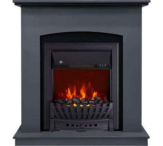 Изображение товара Каминокомплект Royal Flame Вarcelona std (graphite grey) разборный портал и очаг aspen black 64954228