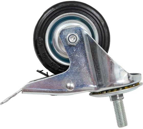 Изображение товара Колесо промышленное поворотное крепление болтом М12 с тормозом SCTB97 85 мм MFK-TORG 4009085 М12