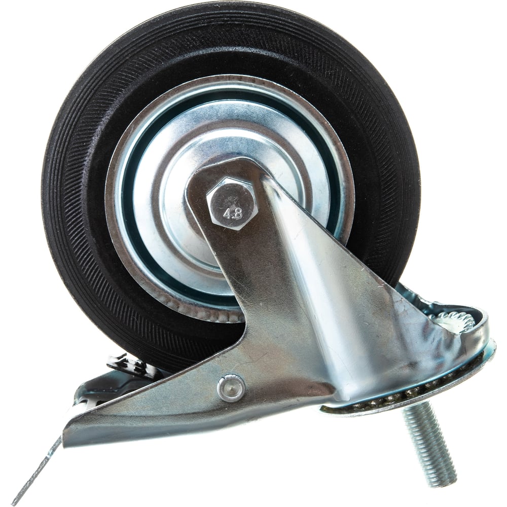 Промышленное поворотное колесо MFK-TORG колесо промышленное резина pr 100 мм scb 42 с тормозом мави про