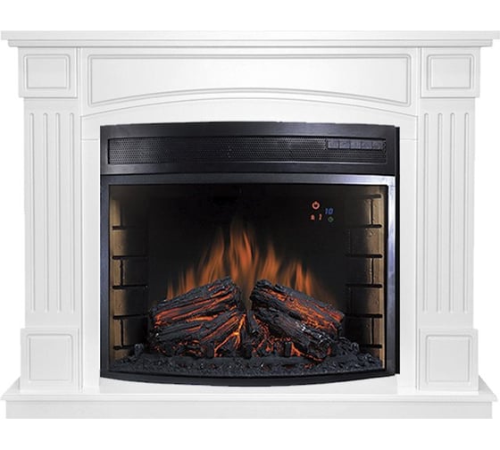 Изображение товара Каминокомплект Royal Flame Boston (белый) портал и очаг dioramic 28 led fx 64948952