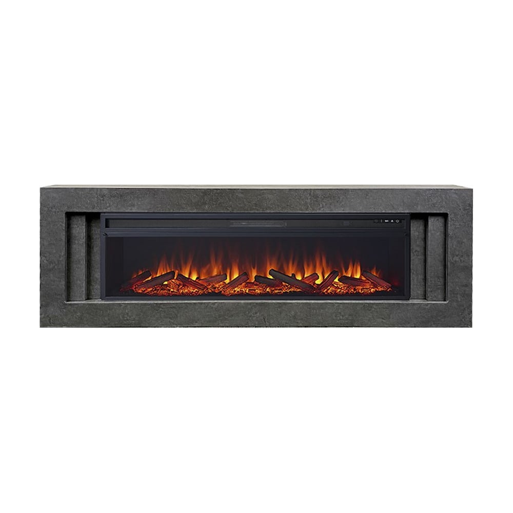 Изображение товара Каминокомплект Royal Flame Line разборный dark grey модель vision 60 log led