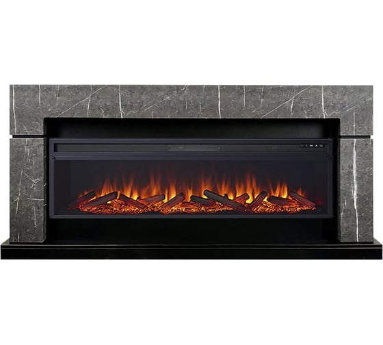 Изображение товара Каминокомплект Royal Flame Lindos sft (stone touch) портал и очаг vision 60 log led 64953415