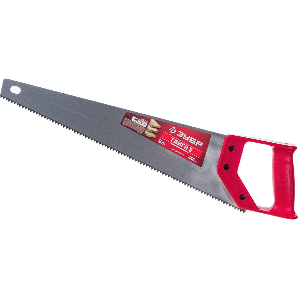 Ножовка для быстрого реза ЗУБР ножовка для быстрого реза зубр тайга 5 15083 40 400 мм 5 tpi