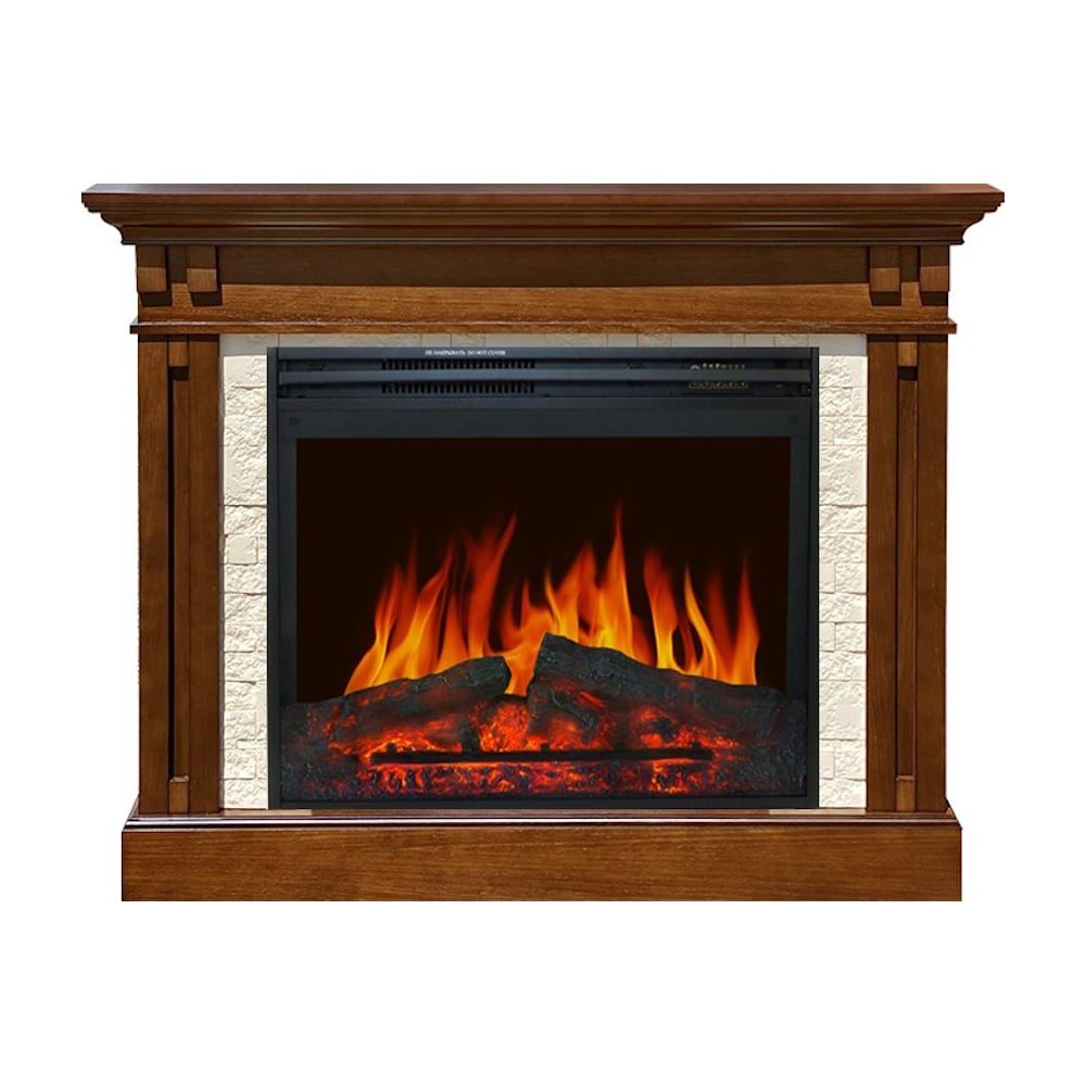 Изображение товара Каминокомплект Royal Flame Сambridge темный дуб с очагом Jupiter FX N Black