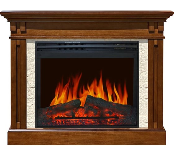 Изображение товара Каминокомплект Royal Flame Сambridge (темн.дуб) камень block беж портал и очаг jupiter fx n black 64949072