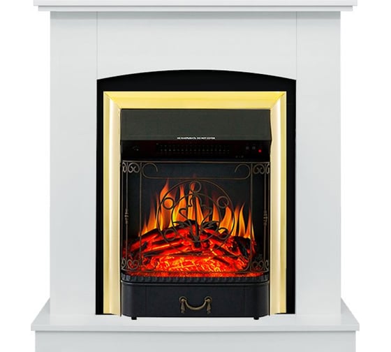 Изображение товара Каминокомплект Royal Flame Вarcelona std (белый) разборный портал и очаг majestic fx brass 64954224