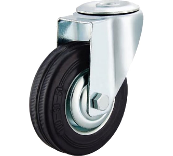 Изображение товара Колесо промышленное поворотное под болт М12 SCH97 85 мм MFK-TORG 4004085