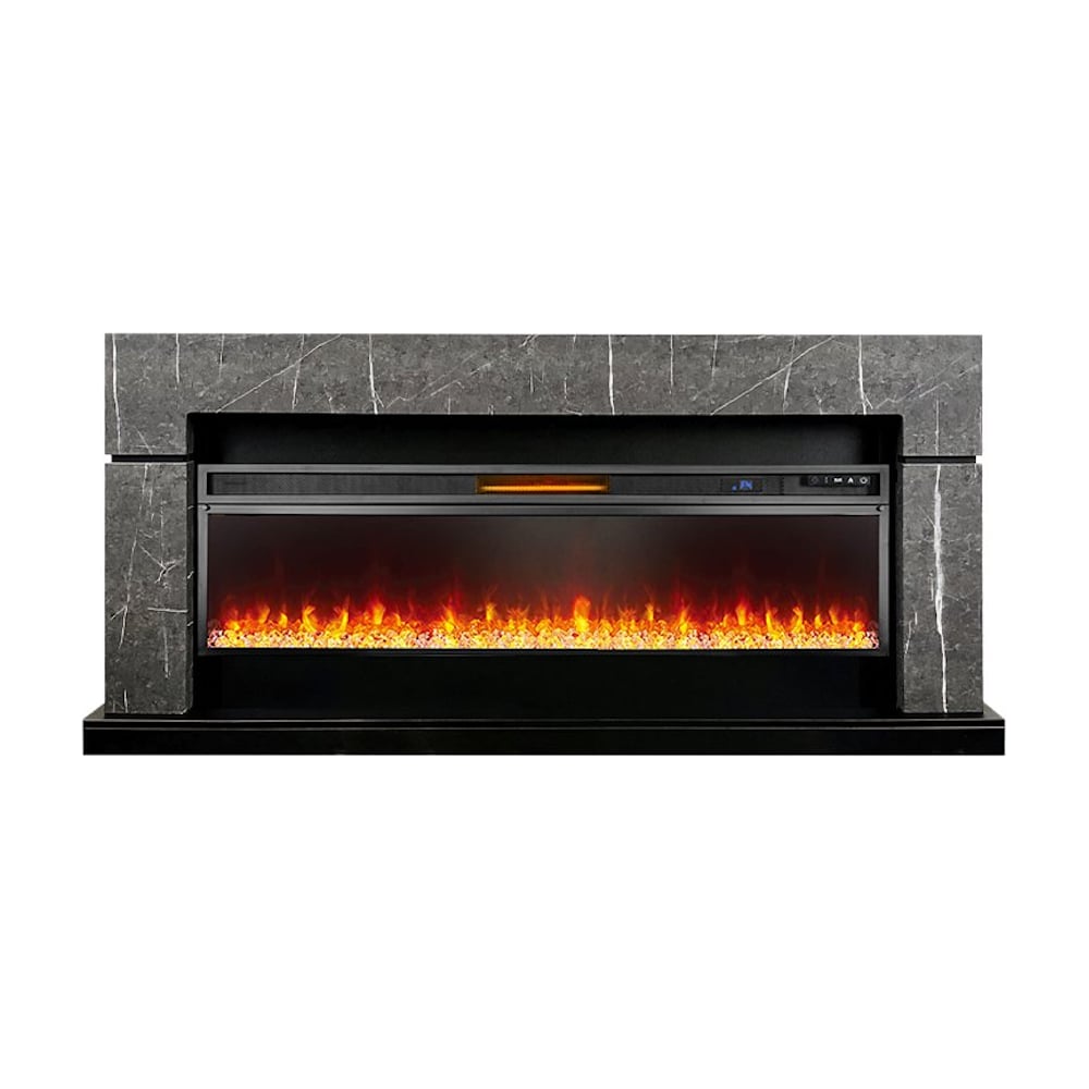 Изображение товара Каминокомплект Royal Flame Lindos sft (stone touch) портал и очаг 20 м² LED эффект