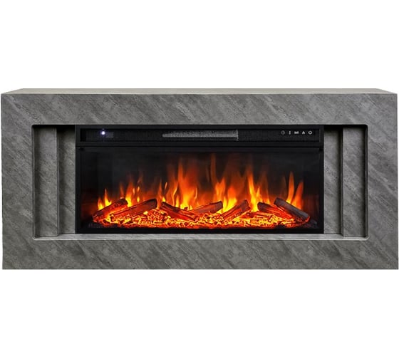 Изображение товара Каминокомплект Royal Flame Line разборный (concrete) портал и очаг vision 42 log led 64954152