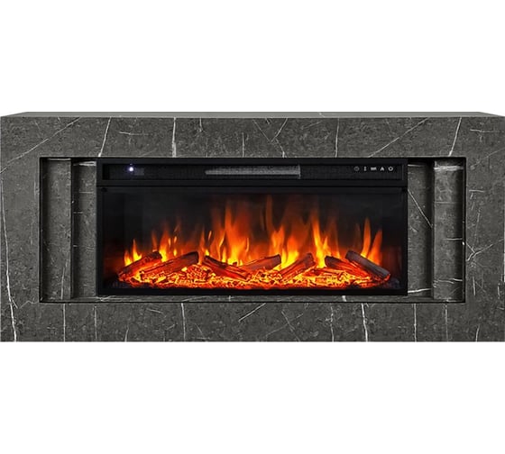 Изображение товара Каминокомплект Royal Flame Line разборный sft (stone touch) портал и очаг vision 42 log led 64953680