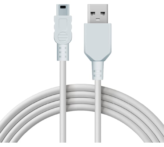 Изображение товара Шнур REXANT mini USB male - USB-A male 1.8M 18-1134