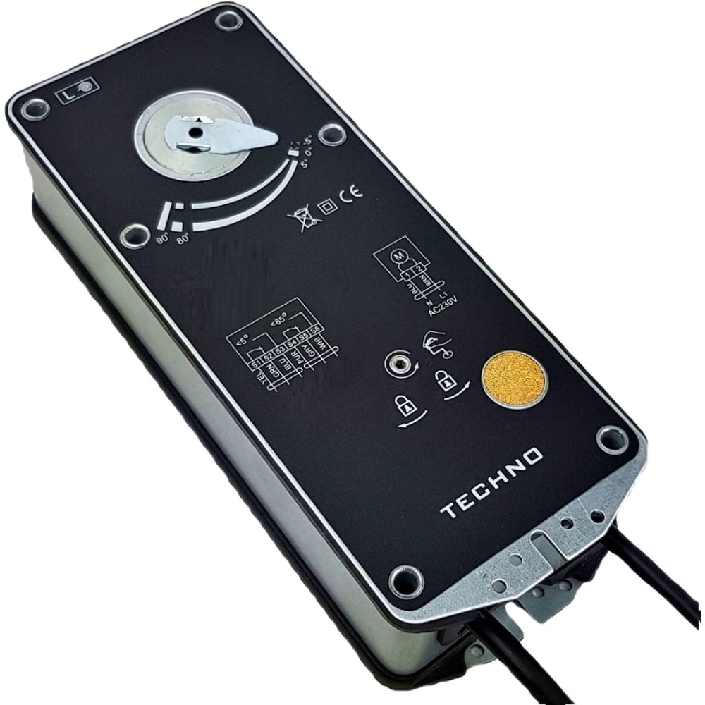 Изображение товара Электропривод противопожарный с пружиной SF-20DFS 230V 20Нм IP54