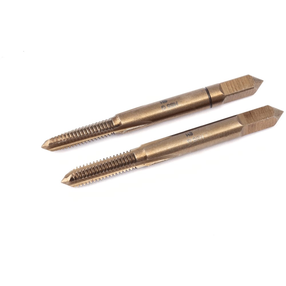 Изображение товара Метчик М5×0.8 мм Дело Техники набор 2 шт, длина 48 мм, футляр