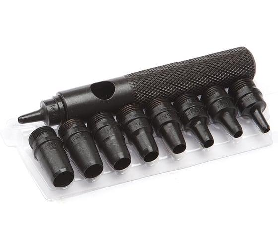 Изображение товара Набор просечек Дело Техники со сменными насадками, 10предм. 376510