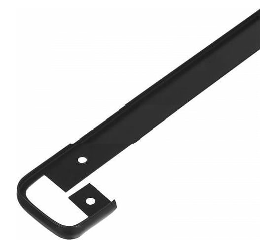 Изображение товара Планка для столешниц ООО ДЕКОПЛИНТ Скиф, Союз, Кедр соединительная Т-образная 38 мм R8 черный 1681