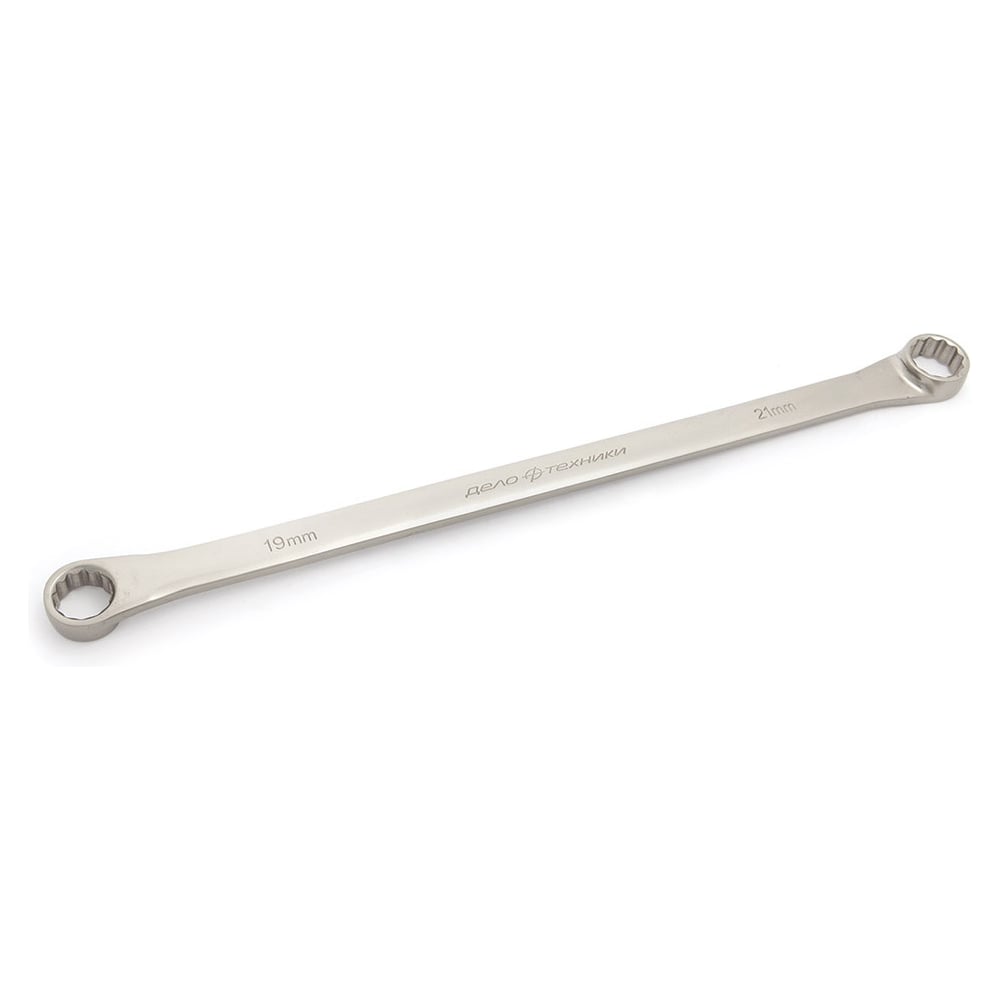 Изображение товара Накидной удлиненный ключ 19x21 мм Дело Техники, двусторонний, 405 мм