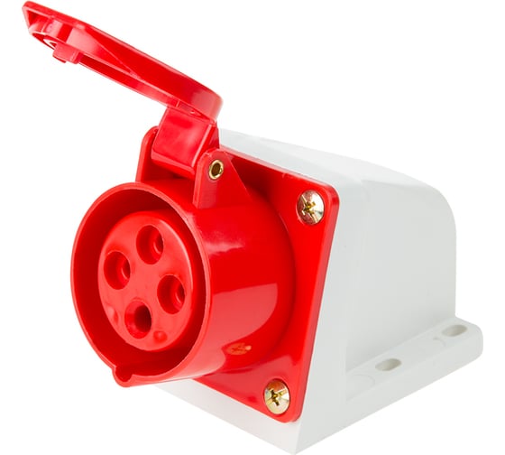 Изображение товара Розетка REXANT 114 стационарная 3Р+РЕ 16А 380В IP44 11-8910