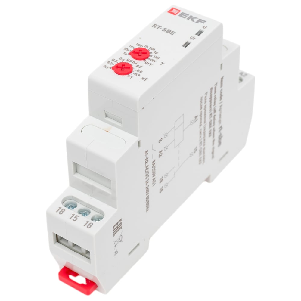 Изображение товара Реле времени EKF RT-SBE PROxima SQrt-sbe для автоматизации и задержки отключения