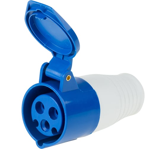 Изображение товара Розетка REXANT 213 переносная 2Р+РЕ 16А 220В IP44 11-8918