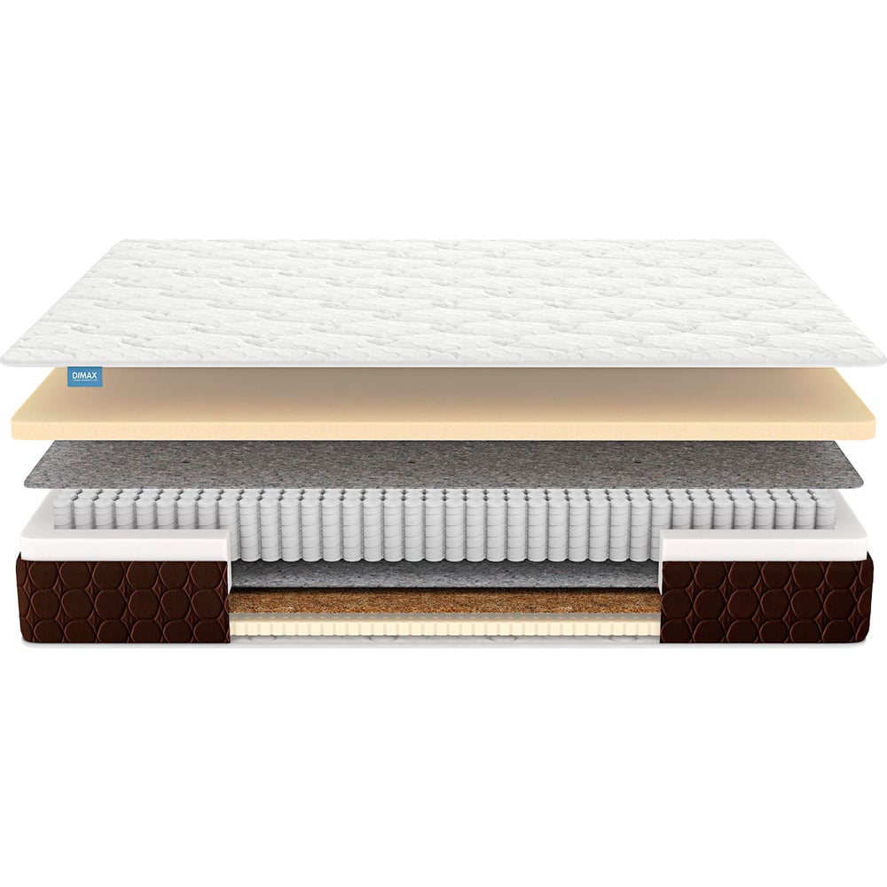 Изображение товара Матрас Димакс Мега Медиум Мемо 120x200 ортопедический с эффектом памяти