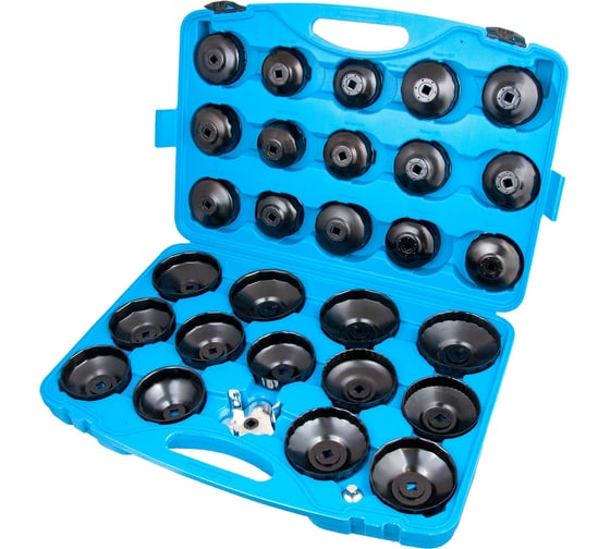 Изображение товара Набор съемников масляных фильтров AV Steel 30 предметов AV-920054